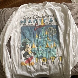 Disney World Graphic Long Sleeve Shirt